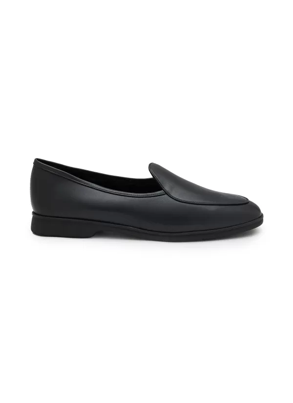 Flats>BAUDOIN & LANGE Stride Leather Loafers