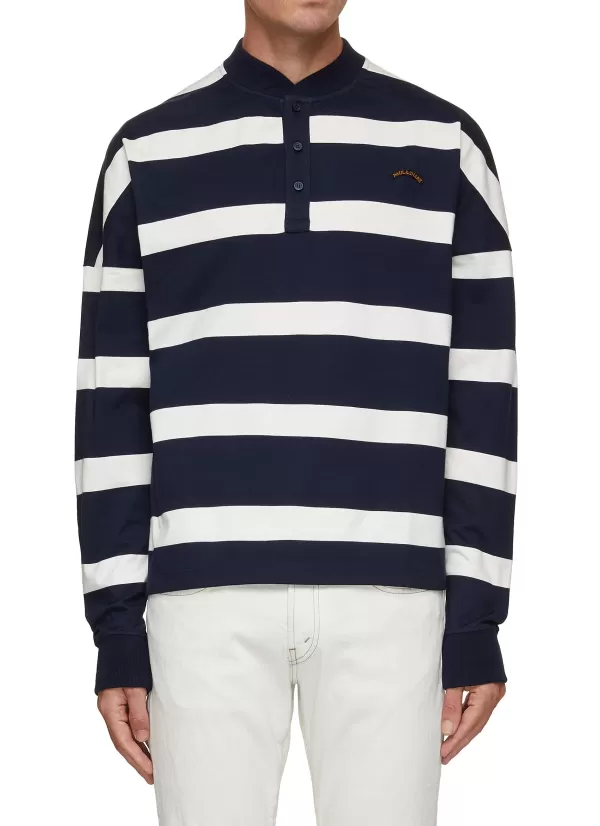 T-Shirts>PAUL & SHARK Stripe Henley Shirt