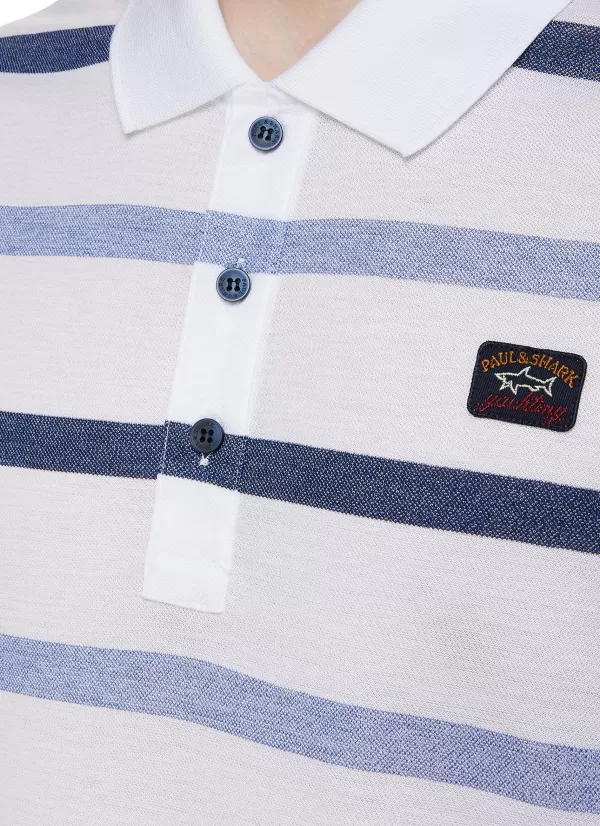 Polos>PAUL & SHARK Stripe Polo