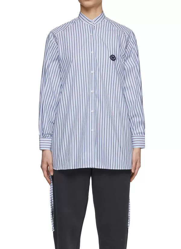 Tops>JOSHUA’S Stripes String Detail Shirt