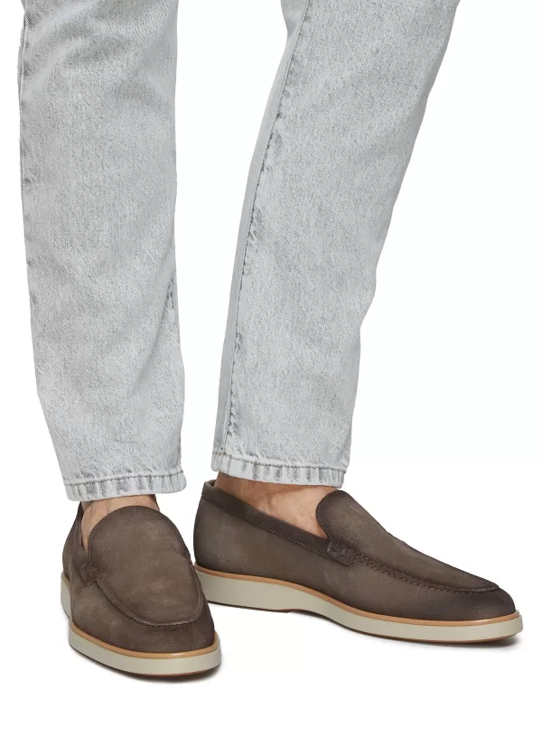 Flats>MAGNANNI Suede Loafers