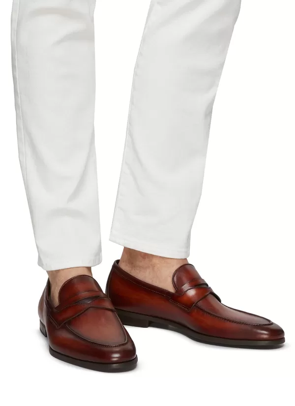 Flats>MAGNANNI Suede Loafers