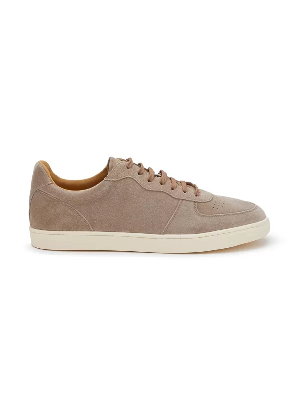 Sneakers>BRUNELLO CUCINELLI Suede Low Top Sneakers