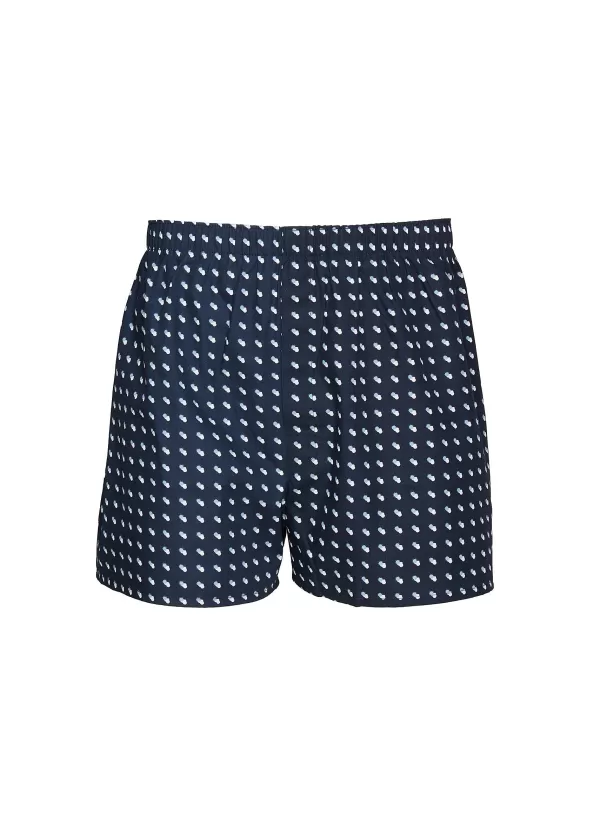 Underwear>SUNSPEL Sun & Cloud Print Cotton Boxer Shorts