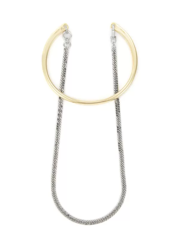 Fashion Jewellery>DEMARSON Suzanne 12K Gold Metal Wrap Necklace