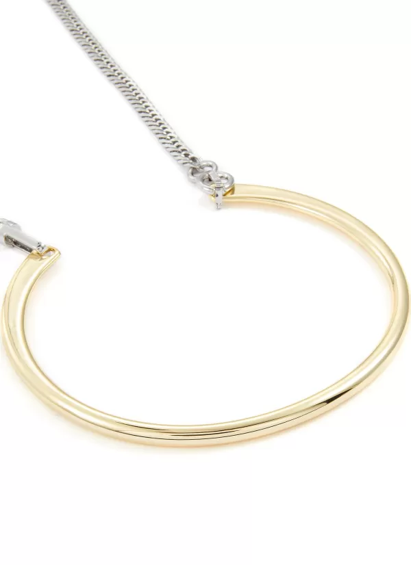 Fashion Jewellery>DEMARSON Suzanne 12K Gold Metal Wrap Necklace