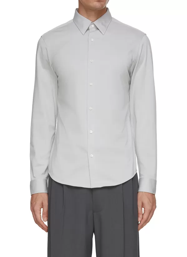 Shirts>THEORY Sylvain Slim Shirt