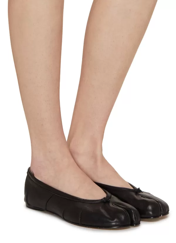 Flats>MAISON MARGIELA Tabi New Leather Ballerina Flats