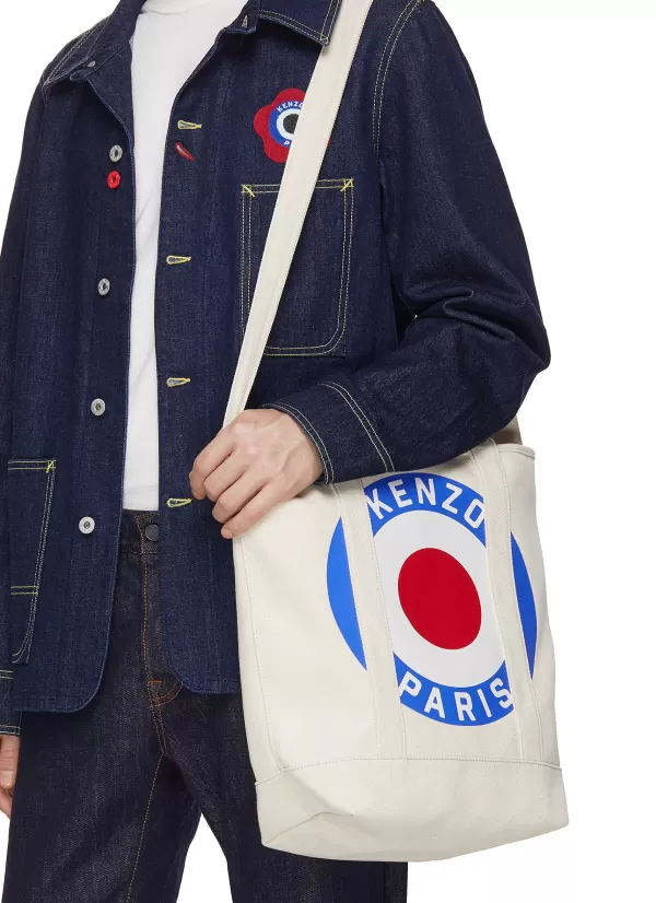 Tote Bags>KENZO Target Tote Bag