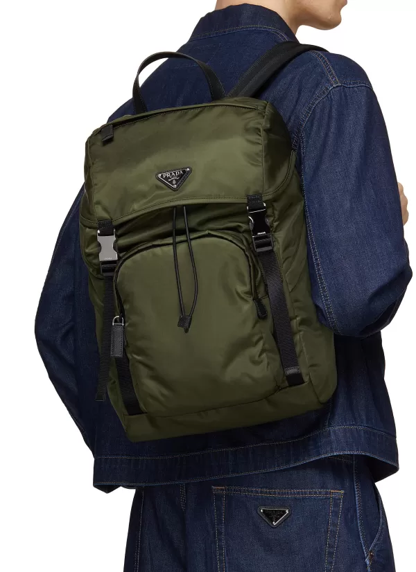 Backpacks>PRADA Tessuto Re-Nylon Backpack