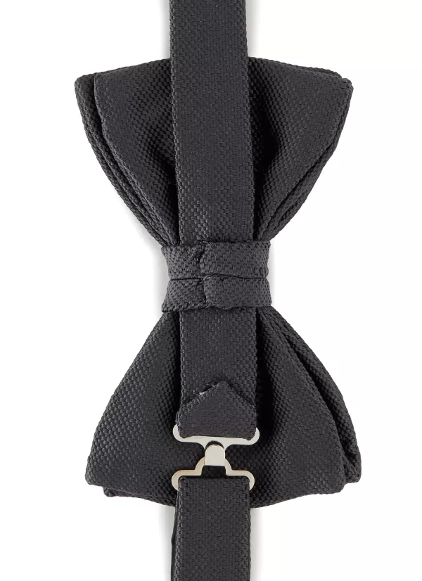 Ties>STEFANOBIGI MILANO Textured Silk Bow Tie