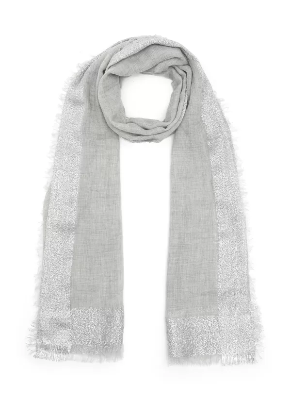 Scarves & Wraps>JANE CARR The Argent Wrap