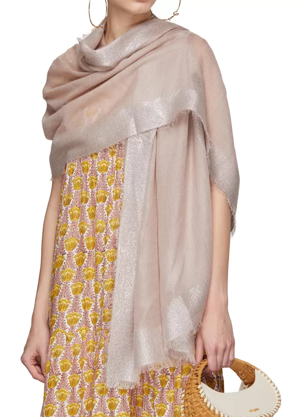 Scarves & Wraps>JANE CARR The Argent Wrap