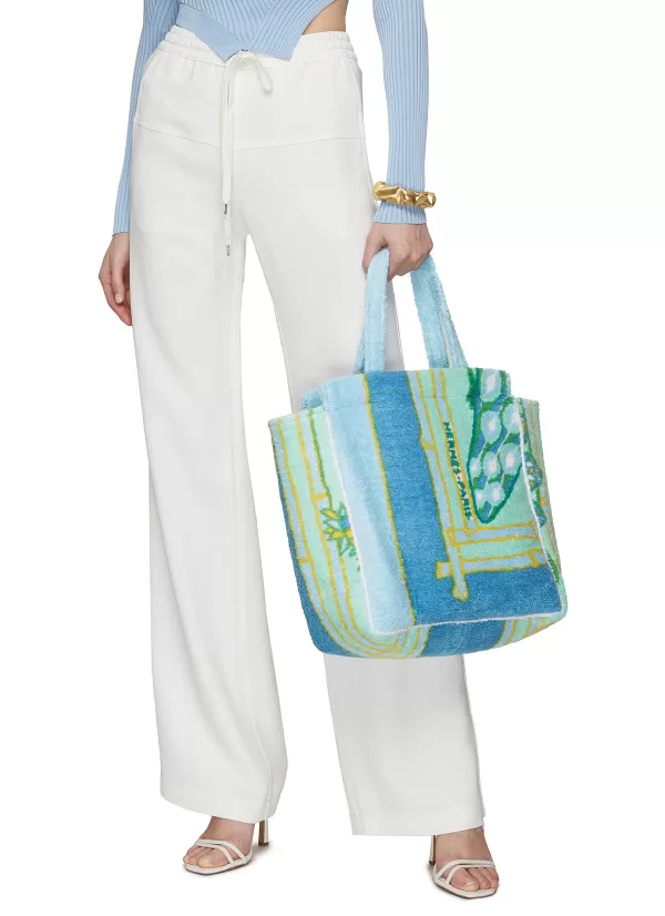 Tote Bags>LILYEVE The Cabana' Beach Towel Tote Bag