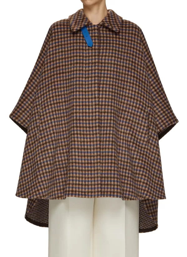 Jackets>WE-AR 4 The High Grove Chequered Poncho