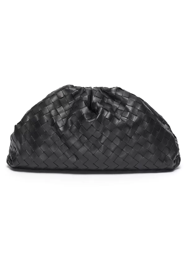 Clutch Bags>BOTTEGA VENETA The Pouch' Woven Leather Clutch