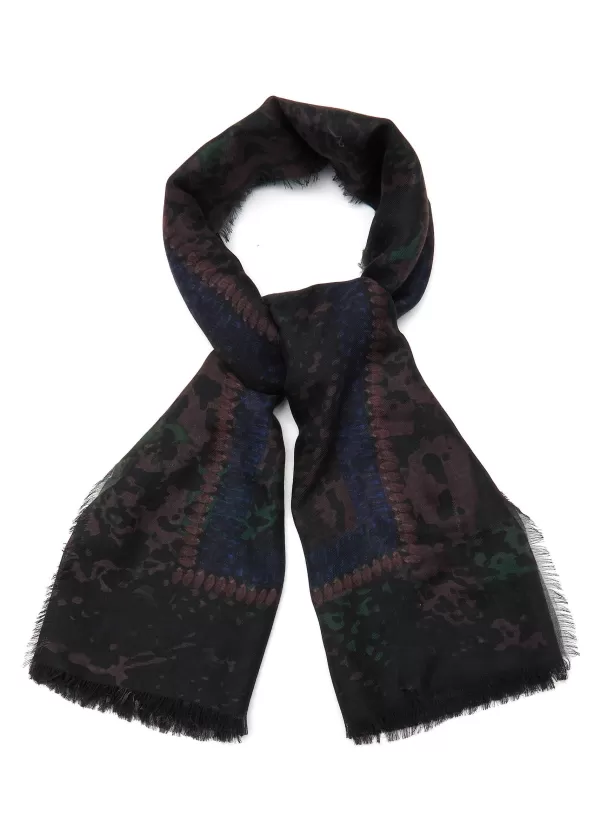 Scarves & Wraps>JANE CARR The Snake Square Scarf