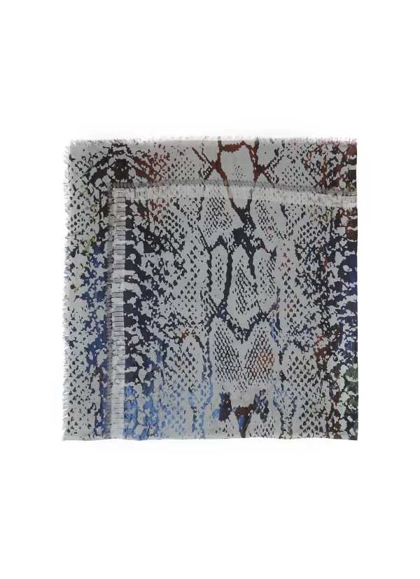 Scarves & Wraps>JANE CARR The Snake Square Scarf