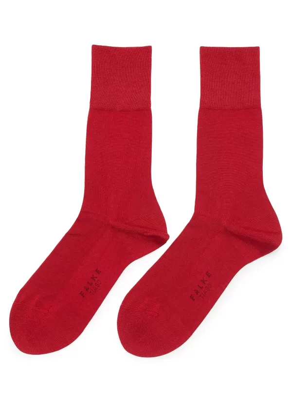 Socks>FALKE Tiago' Cotton Blend Crew Socks