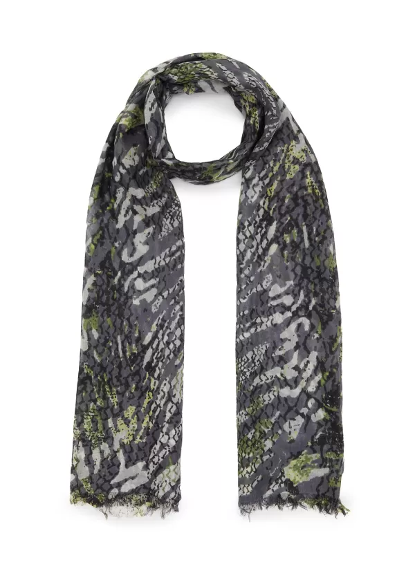 Scarves & Wraps>JOVENS Tiger Cashmere Shawl