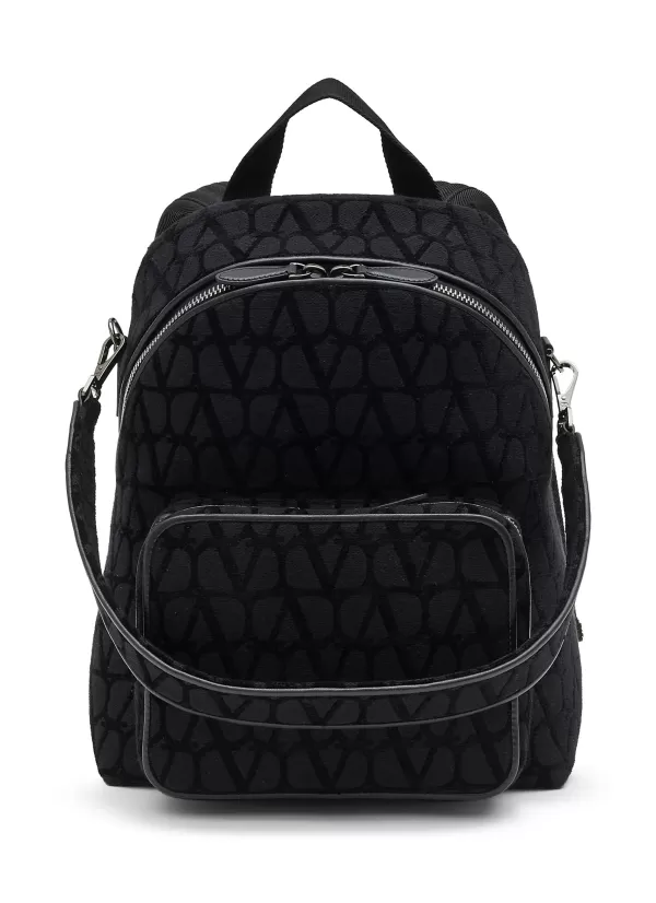 Backpacks>VALENTINO Toile Iconographe Backpack