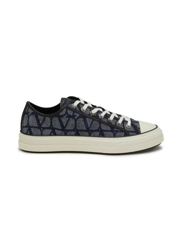 Sneakers>VALENTINO Toile Iconographe Totaloop Low-Top Sneakers