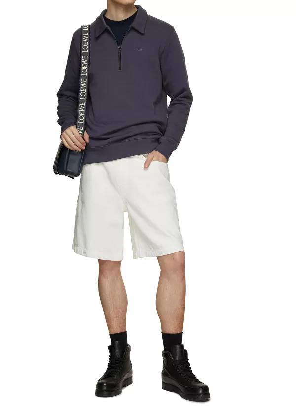 Pullovers & Hoodies>DENHAM Torbay Zip Sweatshirt