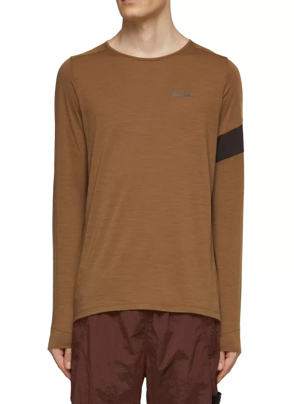 T-Shirts>RAPHA Trail Merino Long Sleevet-Shirt