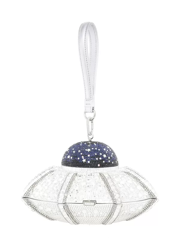 Clutch Bags>JUDITH LEIBER Ufo Orbiter Clutch Bag