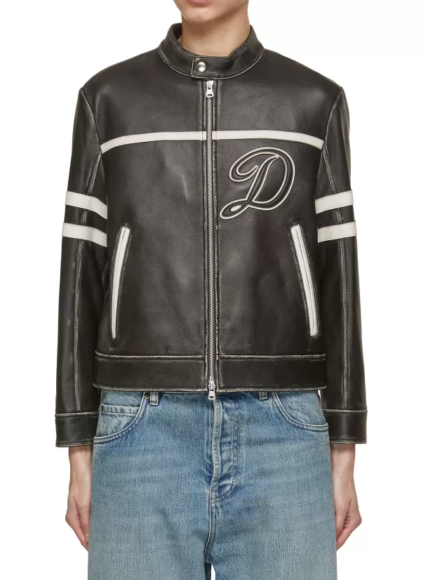 Jackets>DUNST Unisex Motorcycle Leather Jacket