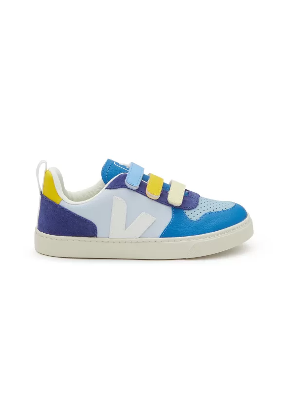 Shoes>VEJA V-10 Velcro Leather Kids Sneakers