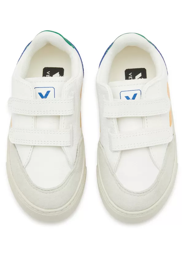 Shoes>VEJA V-12 Toddlers Leather Velcro Sneakers