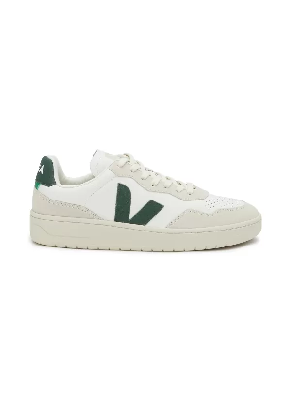 Sneakers>VEJA V-90 Leather Suede Sneakers