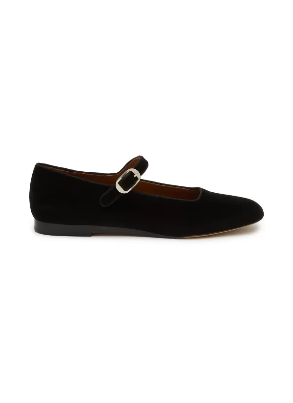 Flats>LE MONDE BERYL Velevt Mary Jane Ballerina Flats