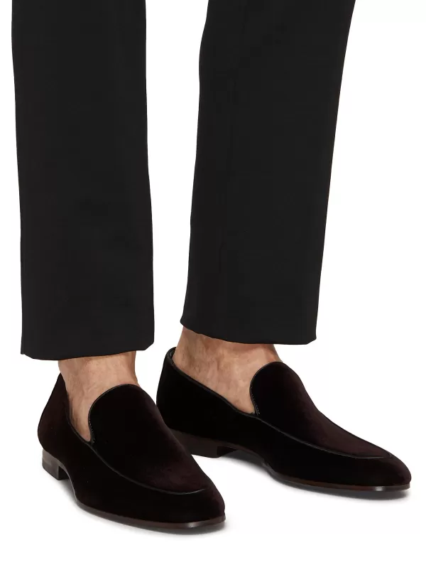 Flats>MAGNANNI Velvet Loafers