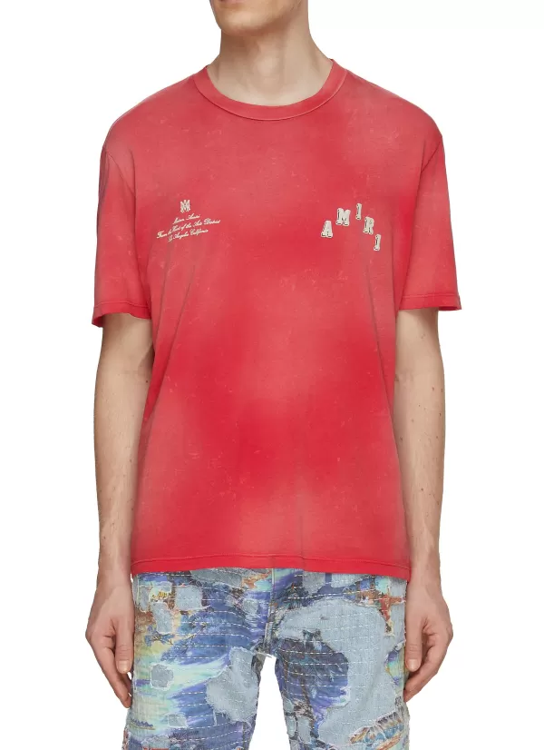 T-Shirts>AMIRI Vintage Collegiate T-Shirt