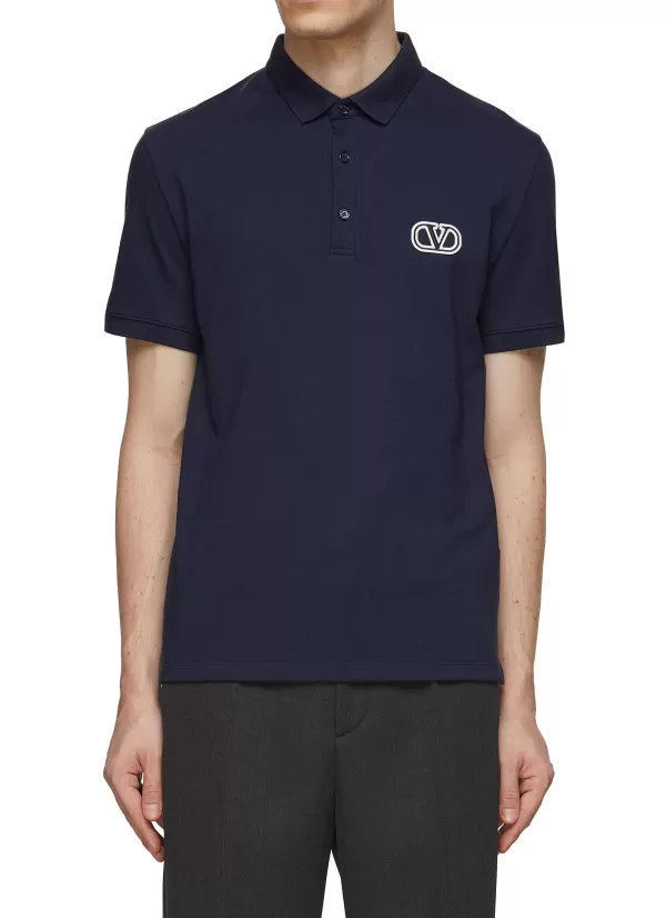 Polos>VALENTINO Vlogo Polo Shirt