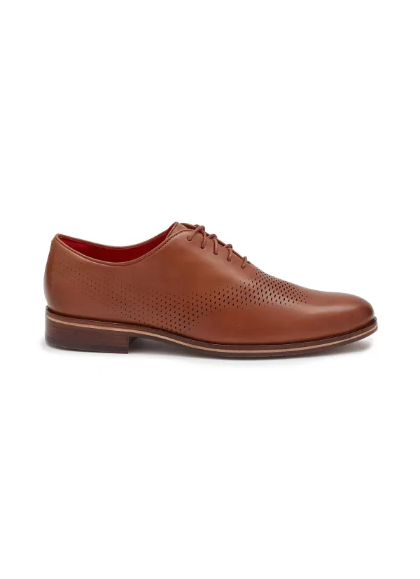 Sneakers>COLE HAAN Washington Grand Perforated Leather Oxford Shoes