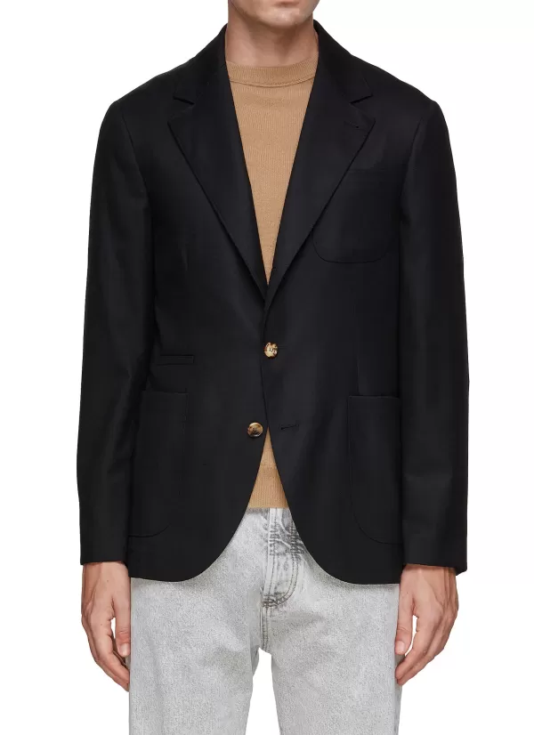 Suits>BRUNELLO CUCINELLI Wool Casual Blazer