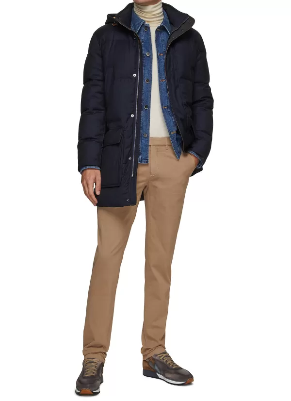 Jackets>CANALI Wool Puffer Jacket