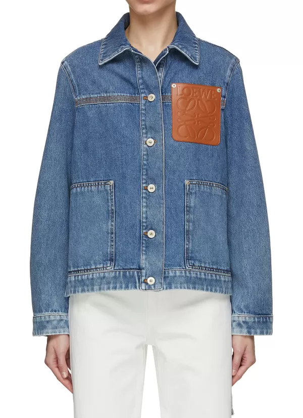 Jackets>LOEWE Workwear Denim Jacket