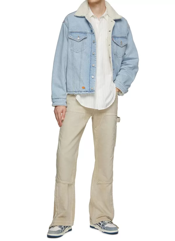 Jackets>ERL X Levi's Sherpa Trucker Jacket