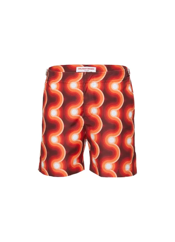 Swimwear>ORLEBAR BROWN X Miles Takes Bulldog Allover Print Swim Shorts