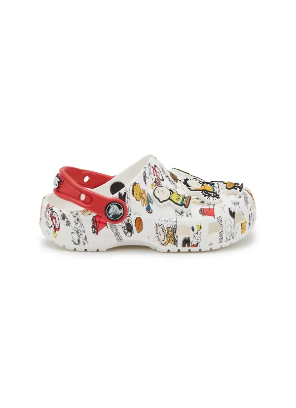 Shoes>CROCS KIDS X Peanuts Toddlers Classic Clogs