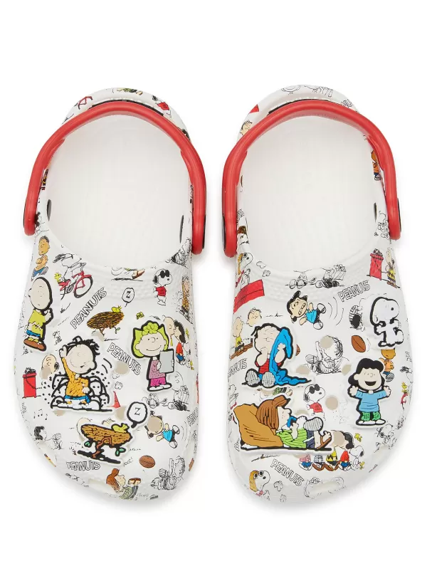 Shoes>CROCS KIDS X Peanuts Toddlers Classic Clogs