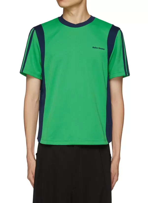 T-Shirts>ADIDAS X Wales Bonner Contrast Football T-Shirt