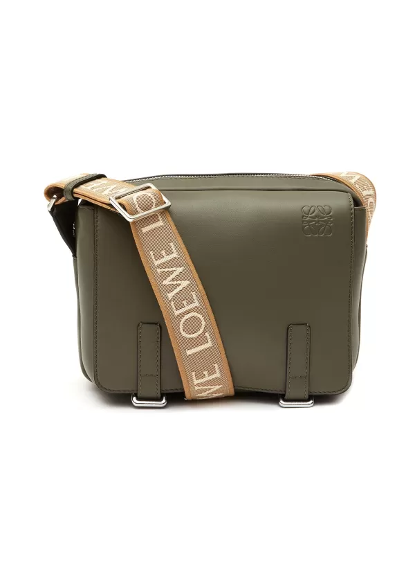 Shoulder Bags>LOEWE Xs Military Leather Messenger Bag