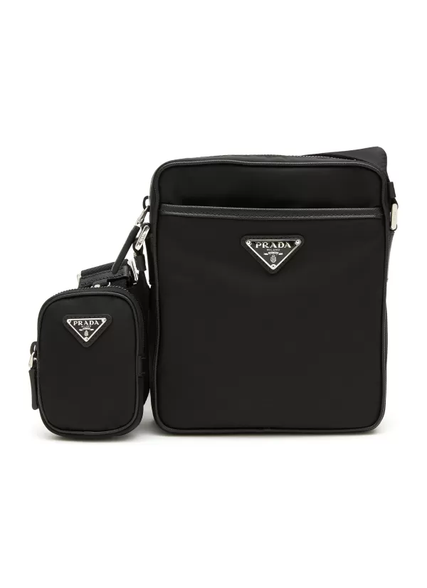 Crossbody>PRADA Zip Pouch Re-Nylon Camera Bag